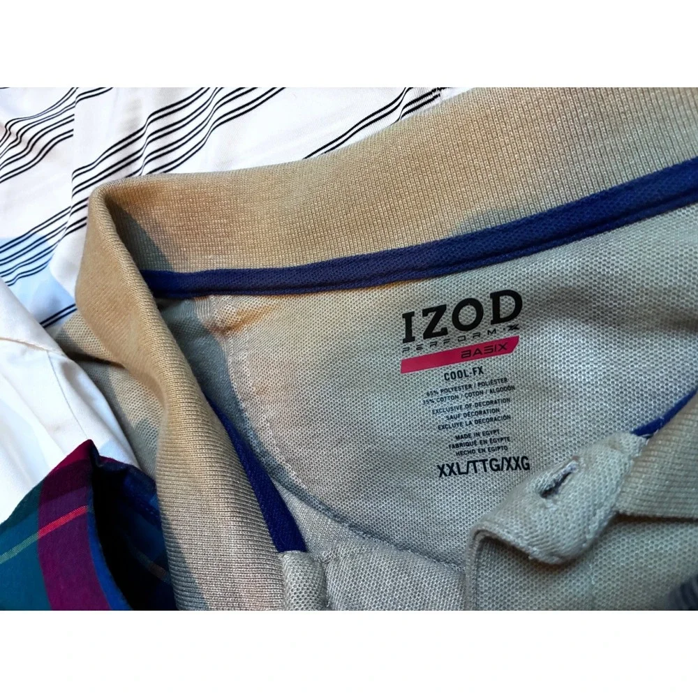 Men's Shirt Reseller Project Lot Vintage Polo Button Up M XL XXL Flawed As Is